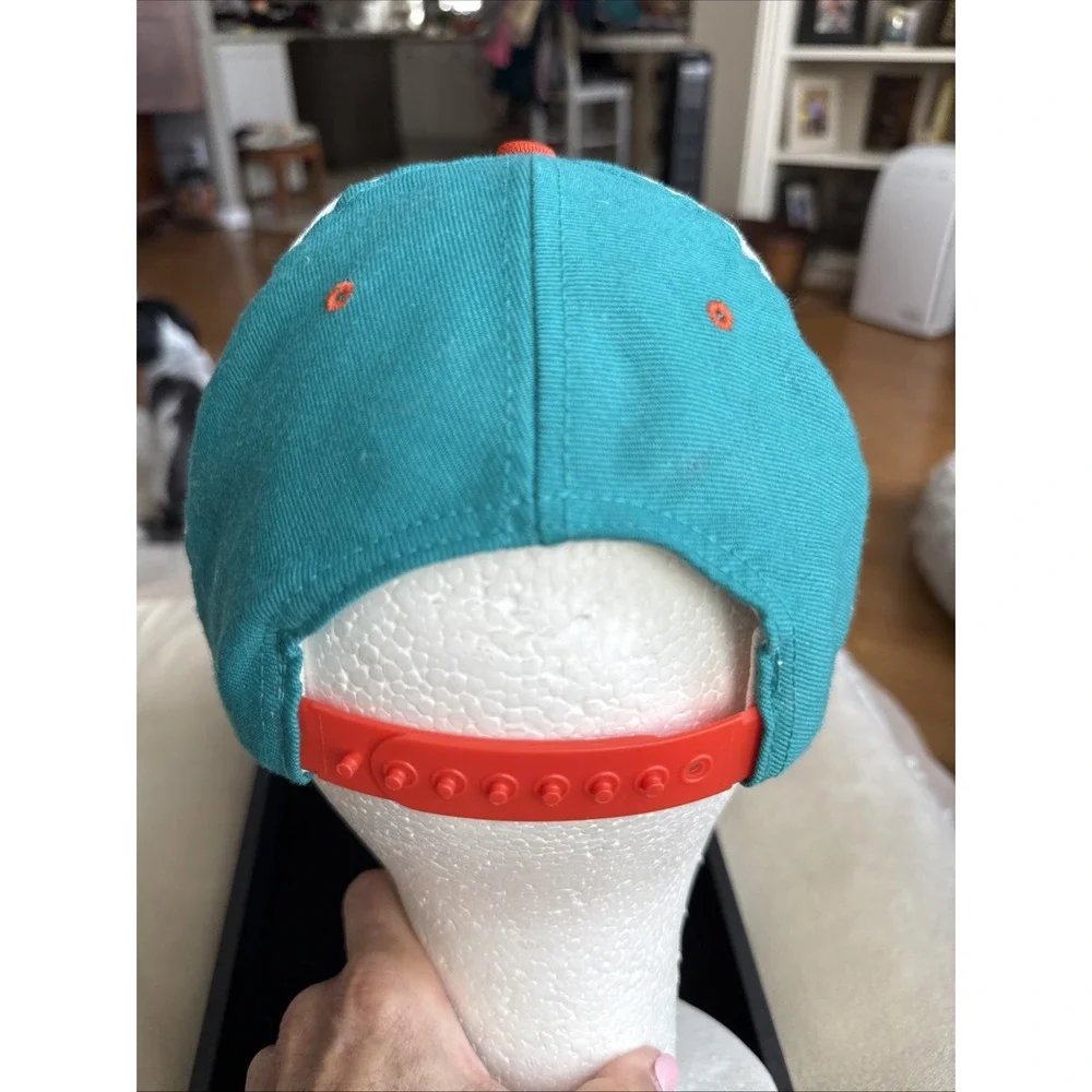 Miami Dolphins Vintage Sports Specialties Trucker Snapback Cap Super Rare 4688‎